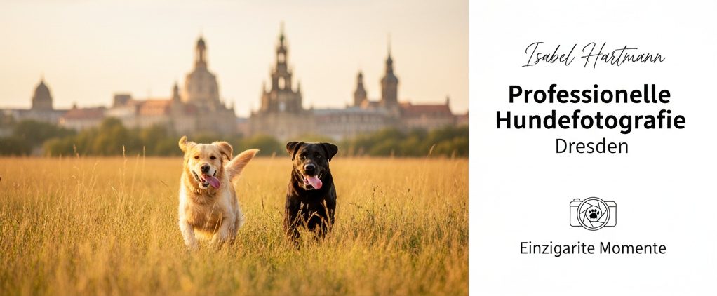 Professionelle Hundefotografie in Dresden: Ein Border Collie sitzt in einem Feld aus lila Heidekraut.